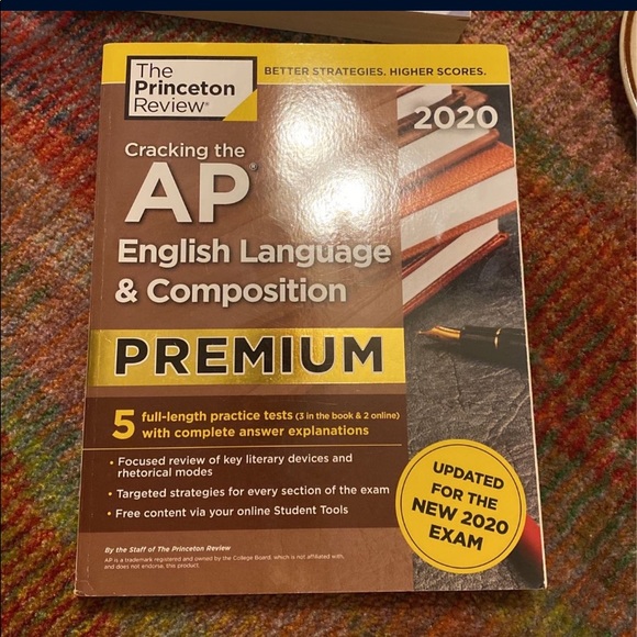 2020 Princeton Review AP English Lang & Comp Premium Edition - Picture 1 of 1